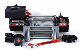 Лебедка электрическая автомобильная POWERWINCH PW12000 24V T12640 фото