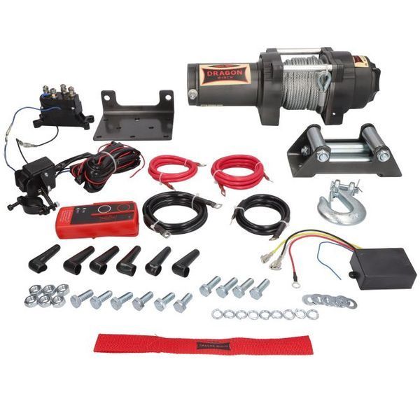 Лебідка електрична до квадроцикла Dragon Winch DWH 3500 HD 12V T366 фото