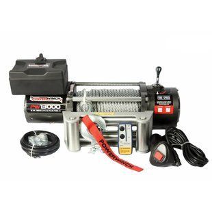 Лебедка электрическая автомобильная POWERWINCH PW13000 24V T12642 фото