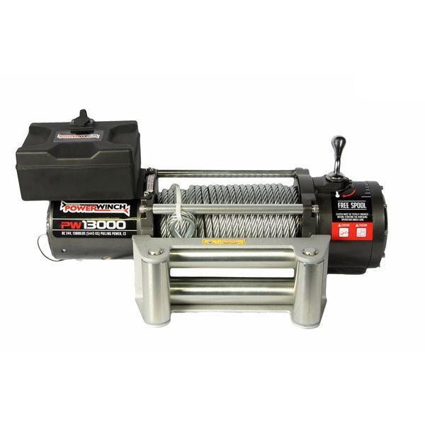 Лебедка электрическая автомобильная POWERWINCH PW13000 24V T12642 фото