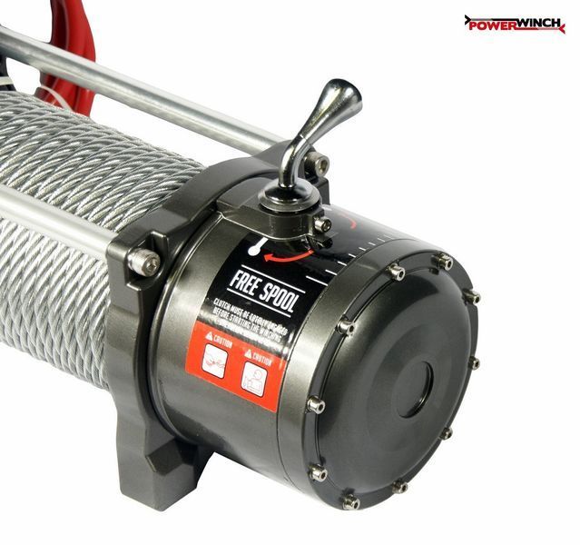 Лебедка электрическая автомобильная POWERWINCH PW13000 24V T12642 фото