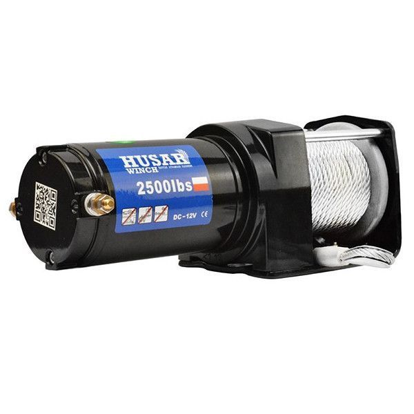 Лебідка електрична до квадроцикла HUSAR BST 2500 12V T12245 фото