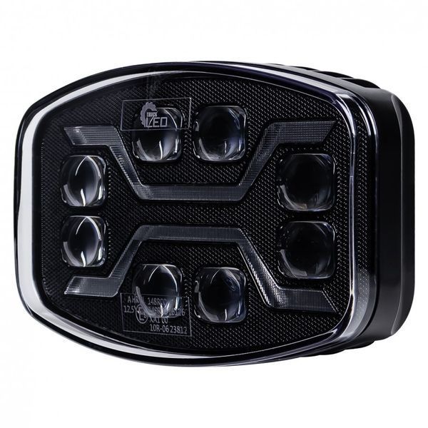 Фара дальнего света светодиодная X-SPIDER KAMAR L3436 72 LED [свет дальний + габаритный + стробоскоп] T13593 фото