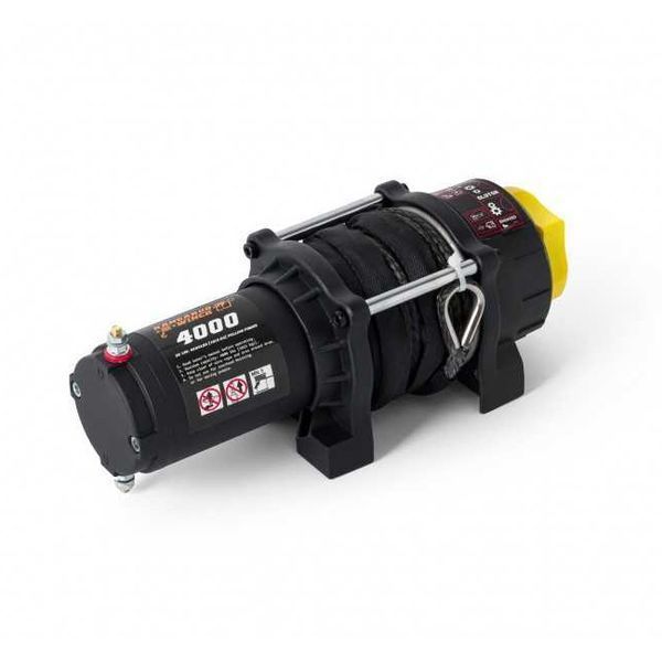 Лебідка електрична до квадроцикла KANGAROOWINCH K4000 12V з синтетичним тросом T10591 фото