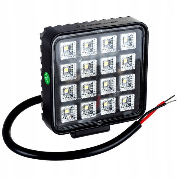 Фара робочого світла світлодіодна KAMAR L0154 16 LED 1844 LM з вимикачем T13395 фото