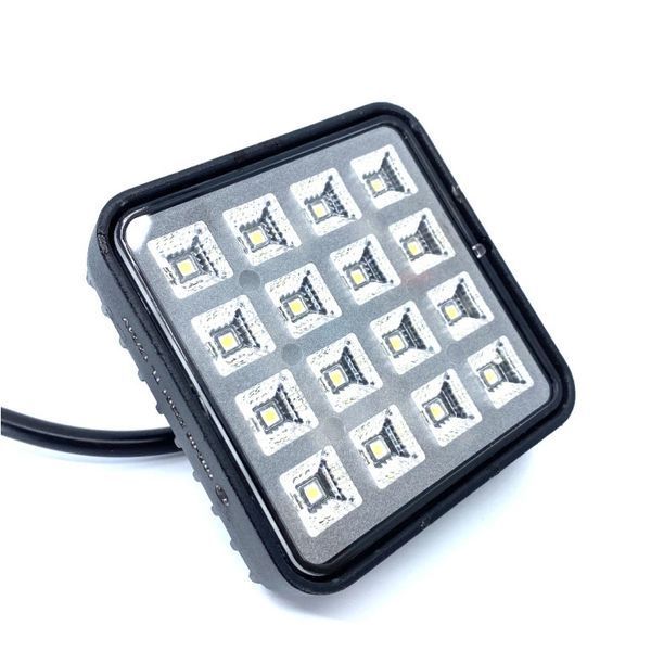 Фара робочого світла світлодіодна KAMAR L0154 16 LED 1844 LM з вимикачем T13395 фото