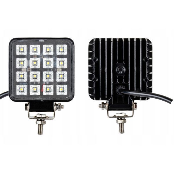 Фара робочого світла світлодіодна KAMAR L0154 16 LED 1844 LM з вимикачем T13395 фото