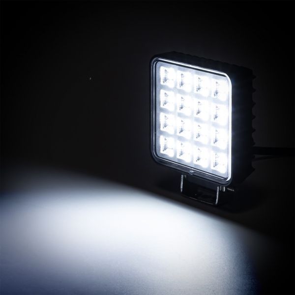 Фара робочого світла світлодіодна KAMAR L0154 16 LED 1844 LM з вимикачем T13395 фото