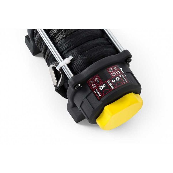 Лебедка электрическая для квадроцикла KANGAROOWINCH K4500 12V с синтетическим тросом T10592 фото