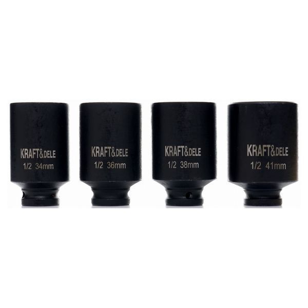 Набор ударных головок 1/2" KRAFT&DELE KD11754 [4 штуки] T14562 фото