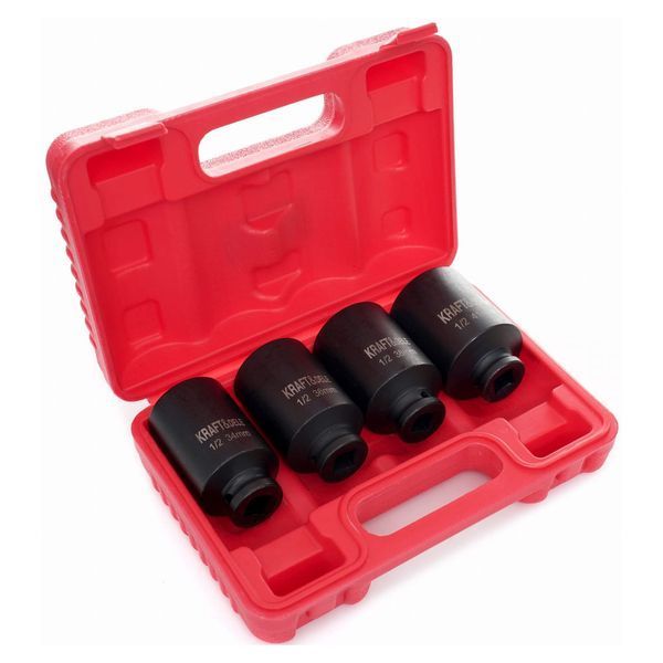 Набор ударных головок 1/2" KRAFT&DELE KD11754 [4 штуки] T14562 фото