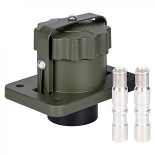 Розетка на причіп 2 контактна KAMAR E4004 (VG 96917) NATO 2 PIN 24V T15156 фото