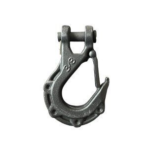 Гак до троса лебідки TITANIUM середній 3/8" чорний T13957 фото
