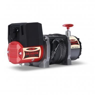 Лебідка електрична автомобільна Dragon Winch DWM 10000 HD 12V з синтетичним тросом T13800 фото
