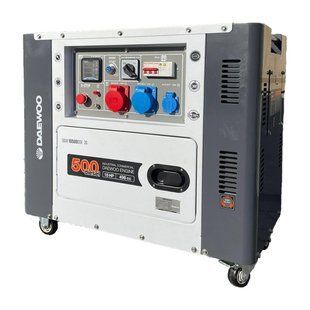 Генератор дизельный трехфазный DAEWOO DDAE10500 DSE-3G 5,8-6,5 кВт (Корея) T14565 фото