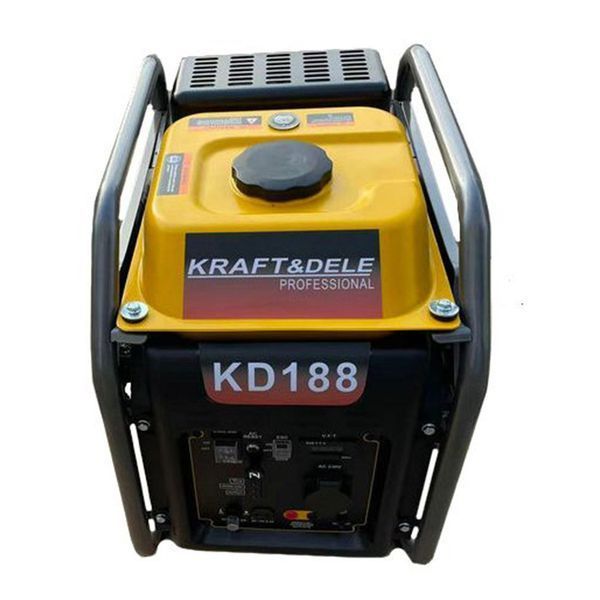 Генератор инверторный бензиновый KRAFT&DELE KD188 4500 W 4,2-4,5 кВт (Польша) 1 фаза T11649-MP фото
