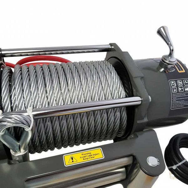 Лебідка електрична автомобільна KANGAROOWINCH K20000E 24V T7325 фото