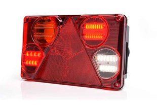 Ліхтар задній на вантажівку гібридний WAS 800 W70dżL лівий T5971 фото