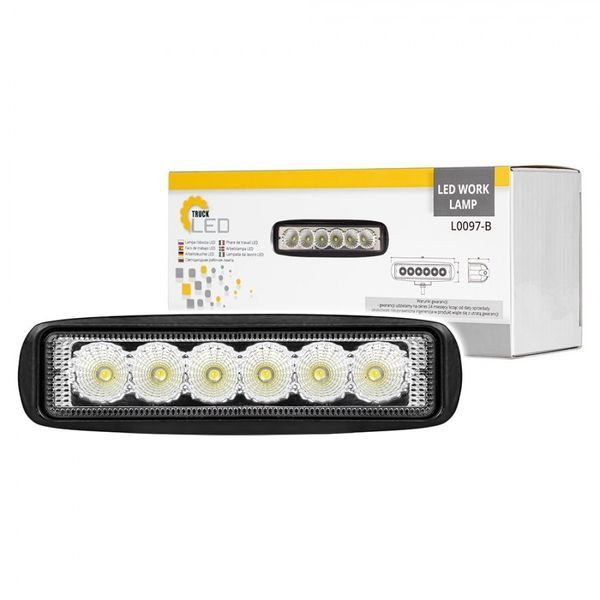 Фара рабочего света светодиодная KAMAR L0097-B 6 LED 1680 LM T13435 фото