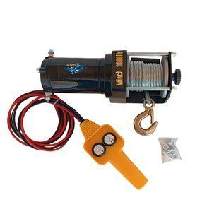 Лебідка електрична до квадроцикла ENERGY WINCH 3000 YP 12V T13502 фото