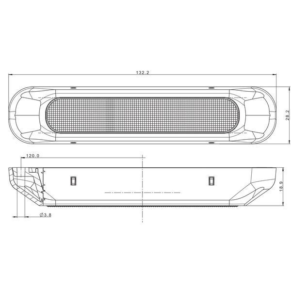 Ліхтар габаритний задній світлодіодний FRISTOM FT-334 LED T15060 фото