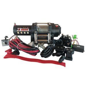 Лебідка електрична до квадроцикла ENERGY WINCH Х2500 12V T13504 фото