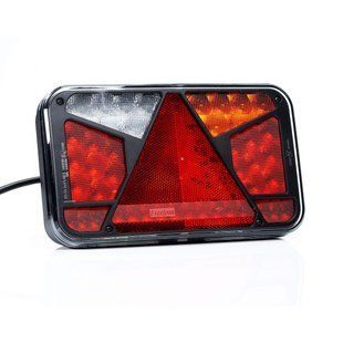 Фонарь задний светодиодный на прицеп, полуприцеп, грузовик FRISTOM FT-370 P TB LED правый T11607 фото