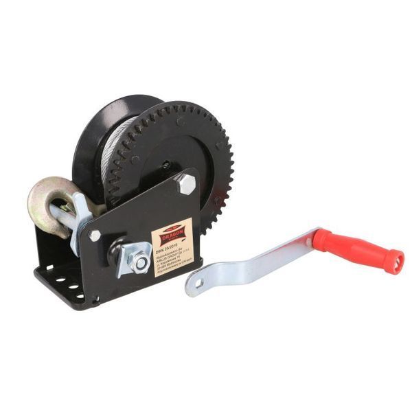 Лебедка ручная автомобильная Dragon Winch DWK 25 1133 кг с тросом T11175 фото