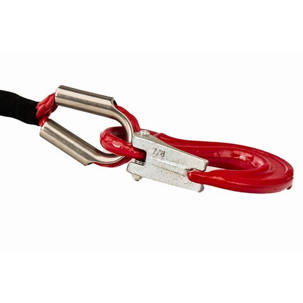 Трос синтетический для лебедки KRAFT&DELE KD1319 6,8 т 24 м с крюком T15016 фото