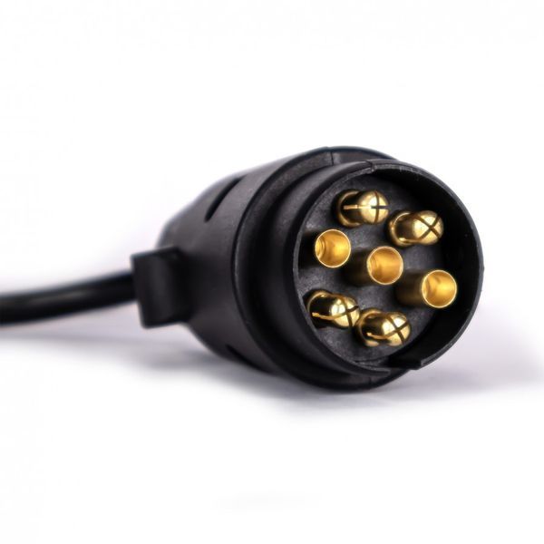 Ліхтарі на причіп задні світлодіодні KAMAR L1854 14х2 LED з дротом 7,5 м і вилкою 7 PIN T12161 фото