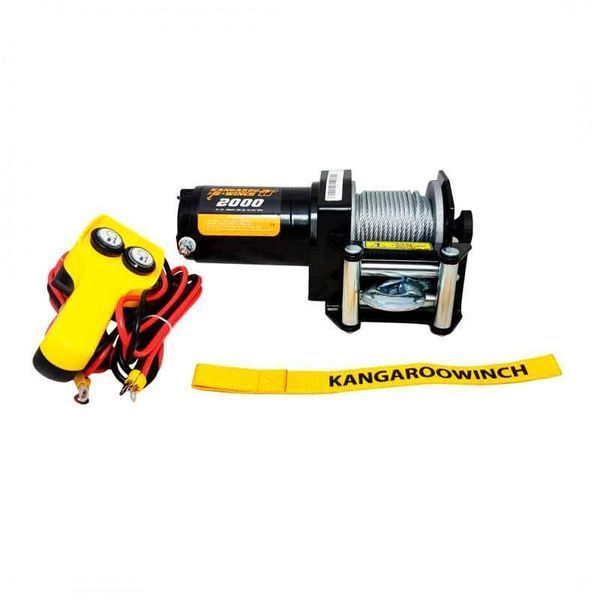 Лебідка електрична до квадроцикла KANGAROOWINCH K2000E 12V T7309 фото