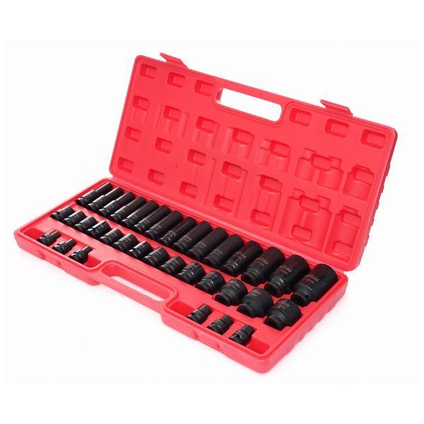 Набор ударных головок 1/2" KRAFT&DELE KD11757 [35 штук] T14525 фото