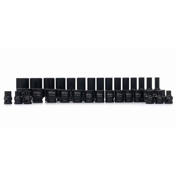 Набор ударных головок 1/2" KRAFT&DELE KD11757 [35 штук] T14525 фото