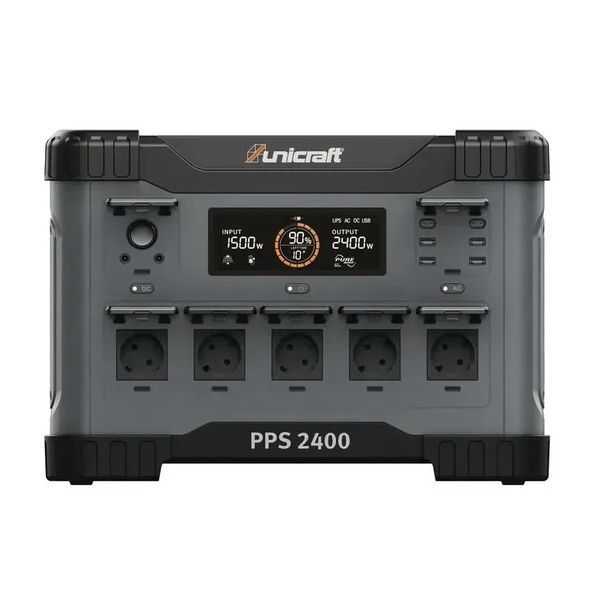 Портативная зарядная станция UNICRAFT PPS 2400 2150Wh T14477 фото