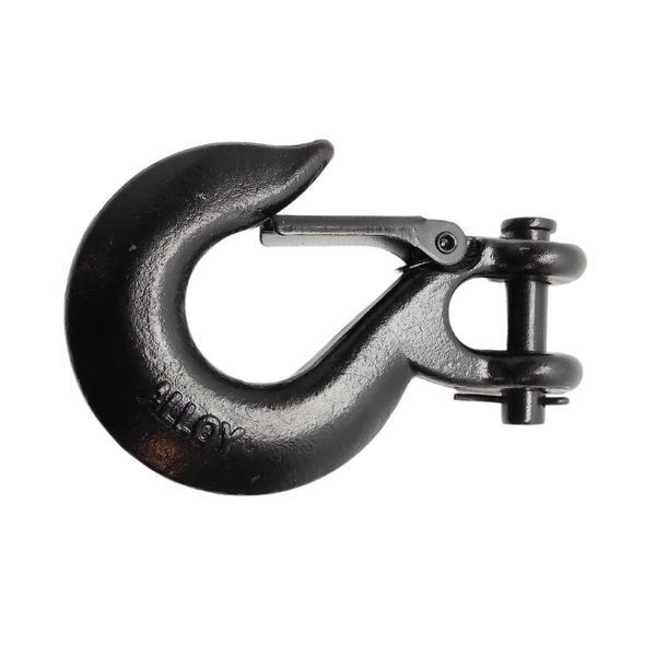 Крюк для лебедки T-MAX средний 3/8" черный T978 фото