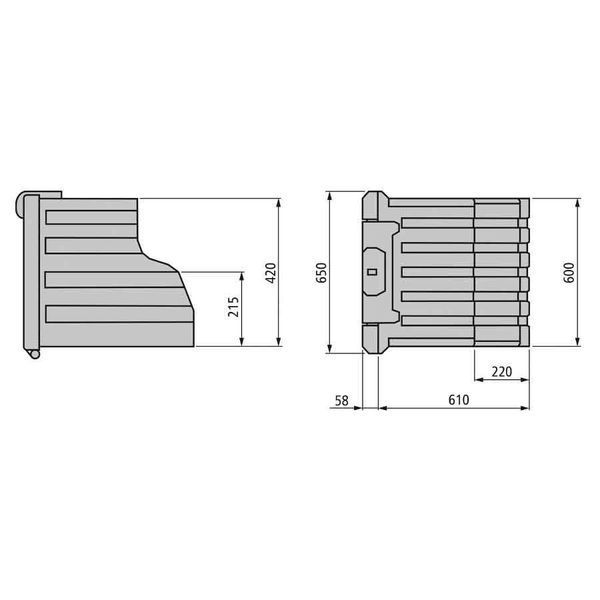 Інструментальна скринька ШМІТЦ КЬОГЕЛЬ КРОНЕ 605x475x620 мм [SUER 390142048] T827 фото