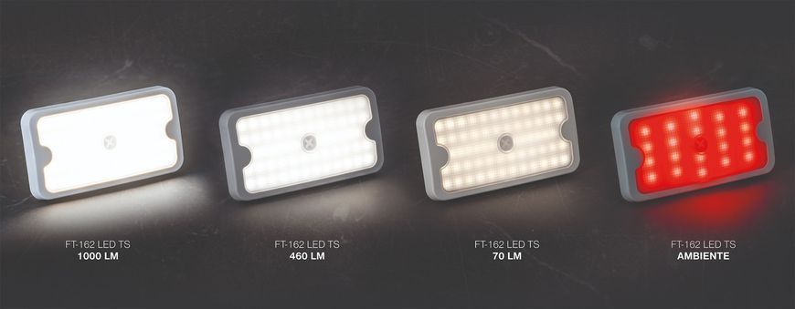 Плафон освещения салона светодиодный FRISTOM FT-162 LED TS ADR 4 режима T14278 фото