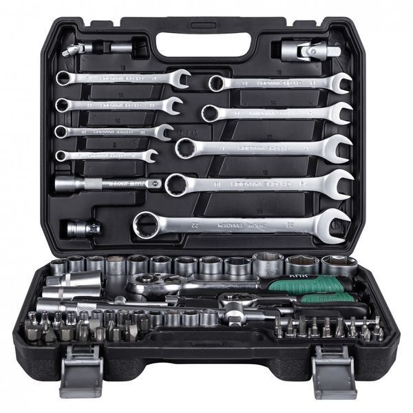 Набор инструментов KAMAR RT2014 [Польша] 1/2" 1/4" 82 предмета T13070 фото