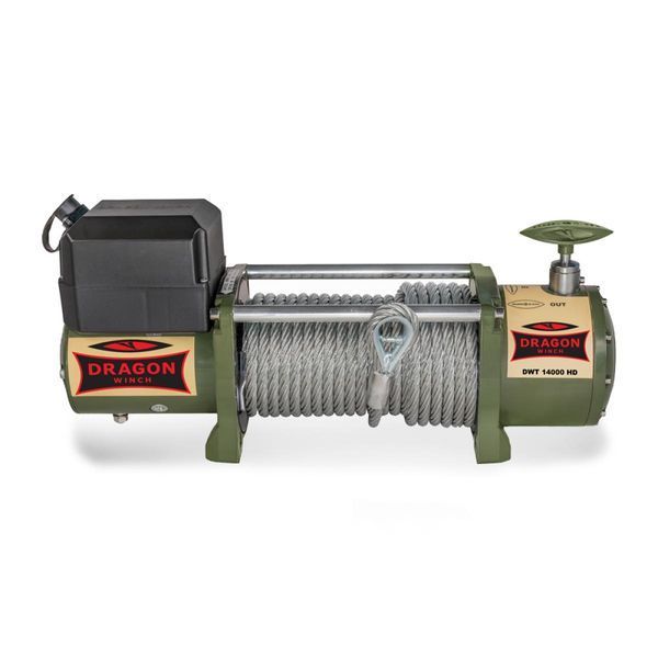 Лебідка електрична автомобільна Dragon Winch DWT 14000 HD 24V T10867 фото