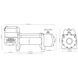 Лебідка електрична автомобільна Dragon Winch DWT 14000 HD 24V T10867 фото 3