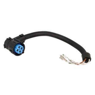 Вилка-штекер на причіп 4 контактна bajonet TRUCKLIGHT з кабелем 20 см blue T10617 фото