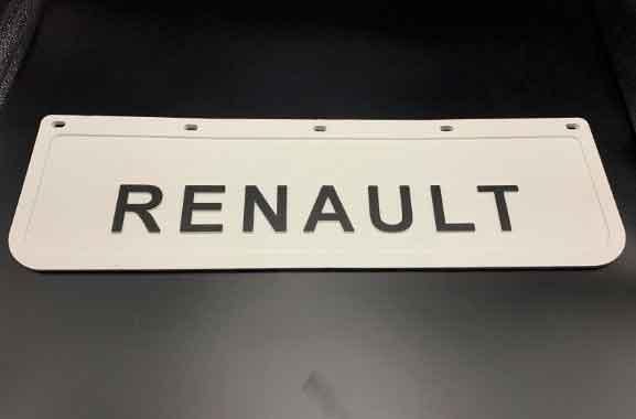 Бризковик на причіп Renault 600x180 мм білий -замовлення від 2 штук- T11286 фото
