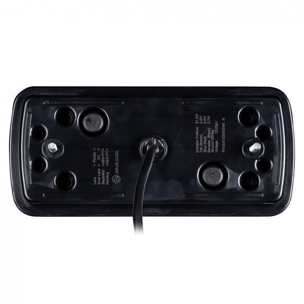 Фонарь задний светодиодный на прицеп X-SPIDER KAMAR L2431 69 LED задний ход + подсветка номера bayonet T13617 фото