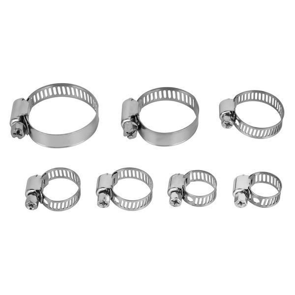 Червячные хомуты 8-38 мм KRAFT&DELE KD10866 [34 штуки] T15024 фото