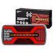 Фонарь задний светодиодный на прицеп X-SPIDER KAMAR L2431 69 LED задний ход + подсветка номера bayonet T13617 фото 5