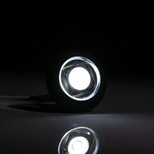 Ліхтар габаритний передній білий світлодіодний FRISTOM FT-074 B LED DARK T14285 фото