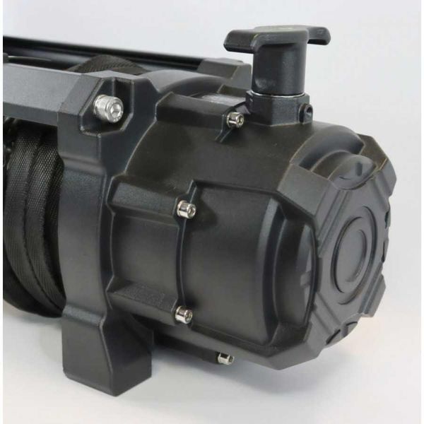 Лебідка електрична автомобільна KANGAROOWINCH K7000XP 12V з синтетичним тросом T11922 фото