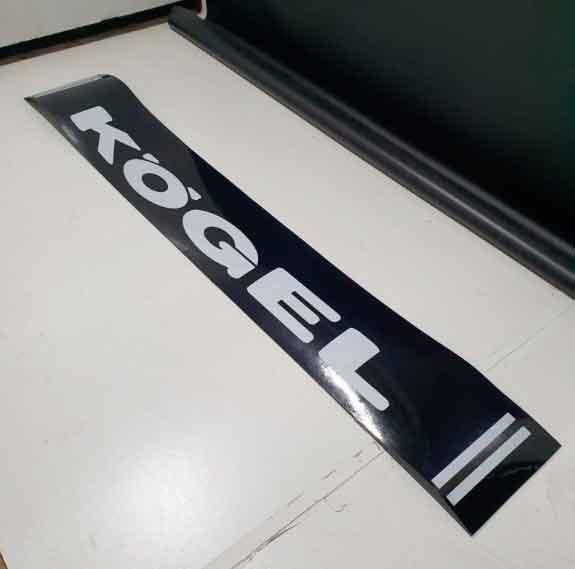 Задний брызговик на полуприцеп KOGEL 2400x350 мм T6117 фото