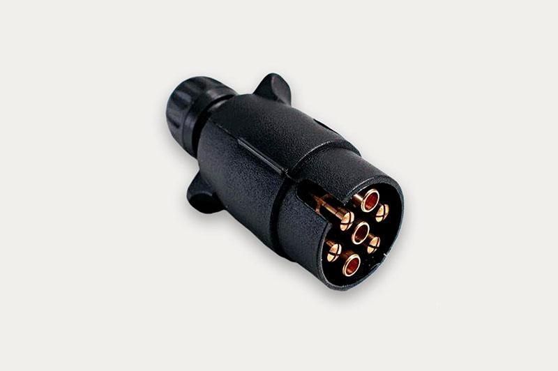 Вилка на прицеп 7 контактная FRISTOM 7 PIN 12V T624 фото