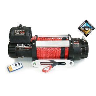 Лебідка електрична автомобільна ESCAPE EVO 9500 IP68 з синтетичним тросом T13029 фото